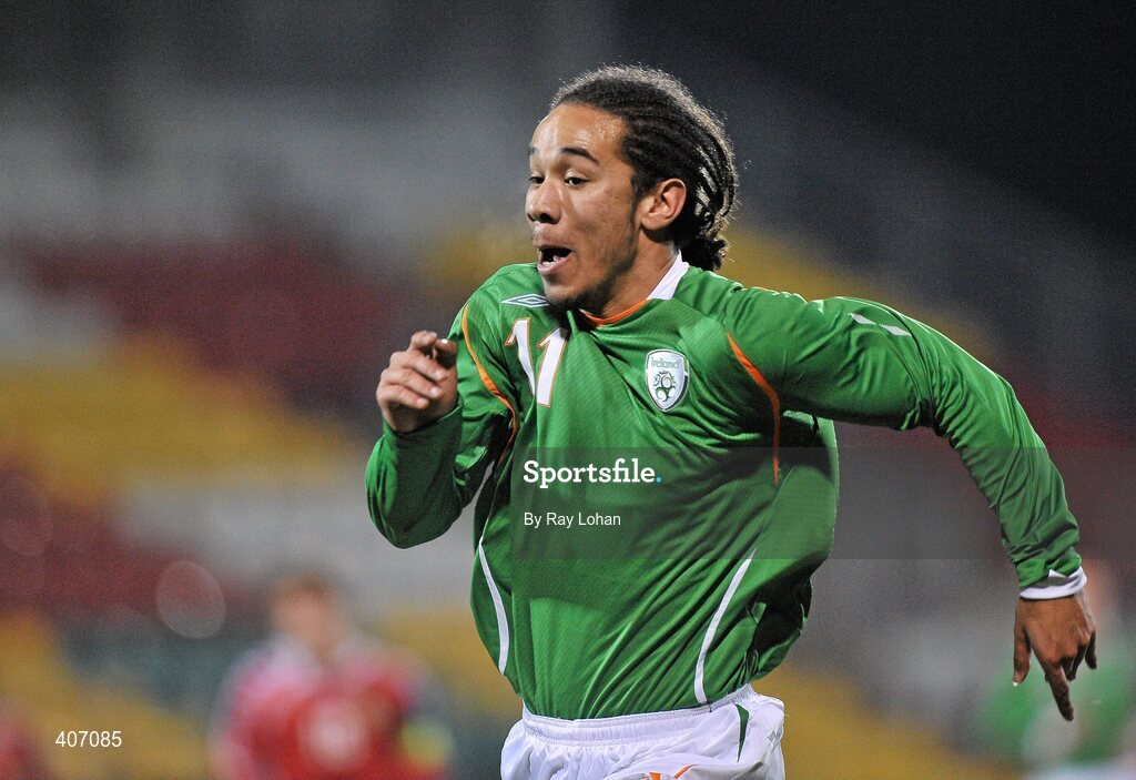 3 March 2010; Sean Scannell, Republic of Ireland. UEFA European U21 Championship Qualifier, Republic of Ireland v Armenia, Tallaght Stadium, Tallaght, Co. Dublin. Picture credit: Ray Lohan / SPORTSFILE