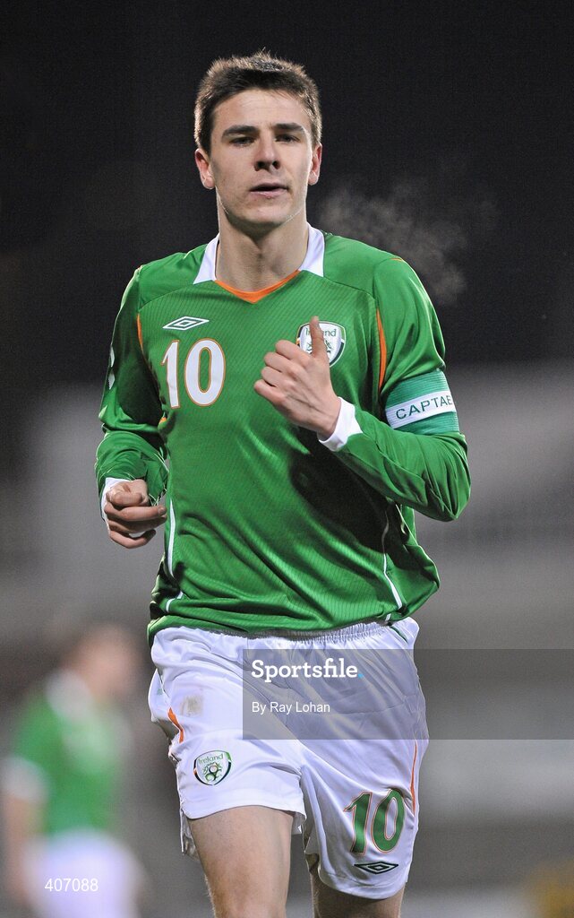 3 March 2010; Owen Garvan, Republic of Ireland. UEFA European U21 Championship Qualifier, Republic of Ireland v Armenia, Tallaght Stadium, Tallaght, Co. Dublin. Picture credit: Ray Lohan / SPORTSFILE