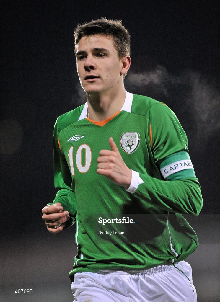 3 March 2010; Owen Garvan, Republic of Ireland. UEFA European U21 Championship Qualifier, Republic of Ireland v Armenia, Tallaght Stadium, Tallaght, Co. Dublin. Picture credit: Ray Lohan / SPORTSFILE