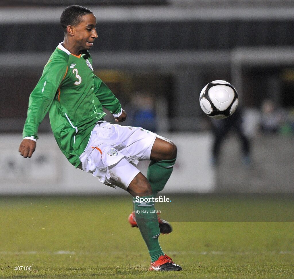 3 March 2010; Cian Hughton, Republic of Ireland. UEFA European U21 Championship Qualifier, Republic of Ireland v Armenia, Tallaght Stadium, Tallaght, Co. Dublin. Picture credit: Ray Lohan / SPORTSFILE