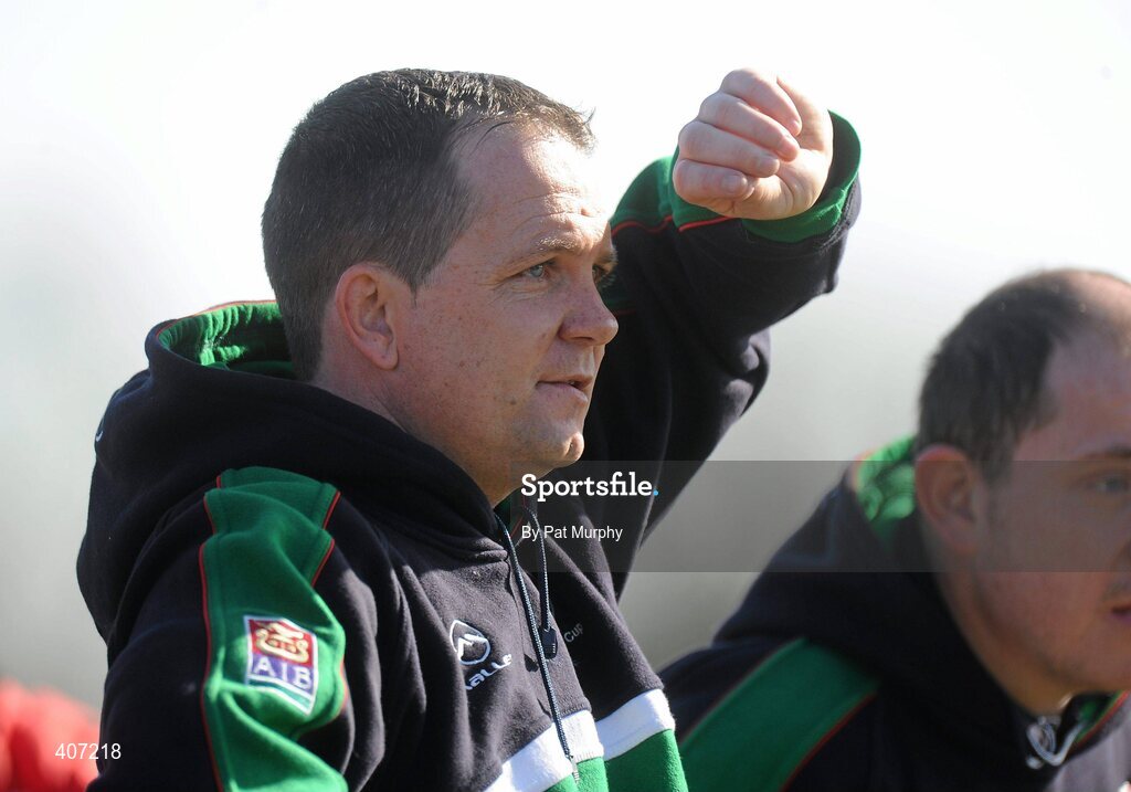 5 March 2010; Davy Fitzgerald, Limerick IT manager. Ulster Bank Fitzgibbon Cup Semi-Final, National University of Ireland, Galway v Limerick Institute of Technology, Dangan GAA Grounds, Dangan, Co. Galway. Picture credit: Pat Murphy / SPORTSFILE