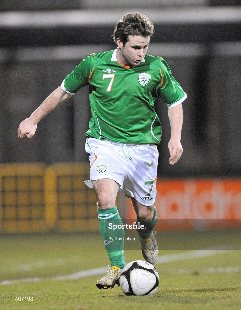 3 March 2010; Alan Judge, Republic of Ireland. UEFA European U21 Championship Qualifier, Republic of Ireland v Armenia, Tallaght Stadium, Tallaght, Co. Dublin. Picture credit: Ray Lohan / SPORTSFILE