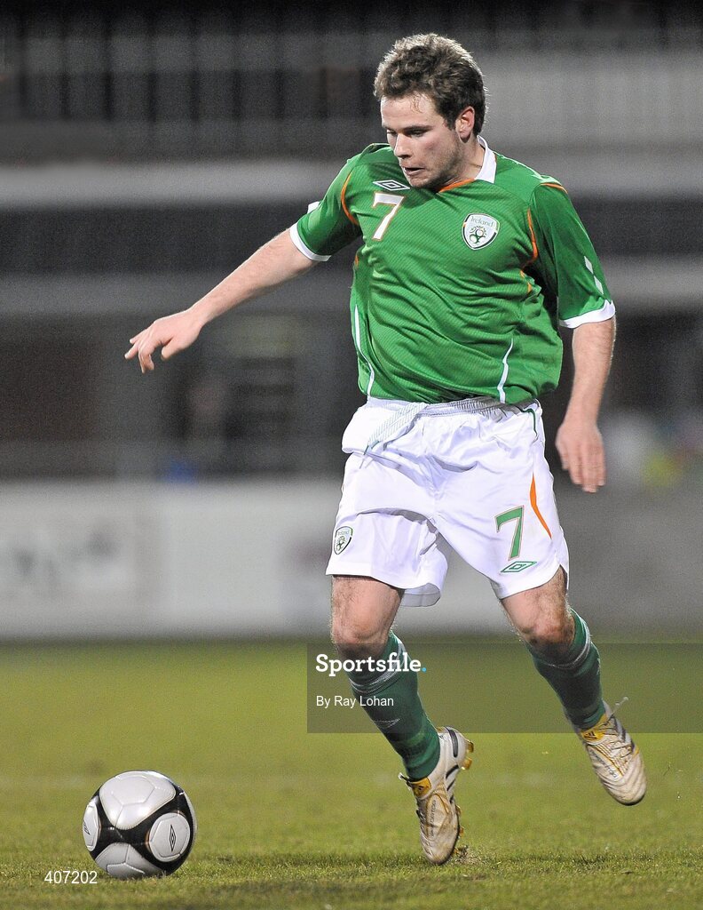 3 March 2010; Alan Judge, Republic of Ireland. UEFA European U21 Championship Qualifier, Republic of Ireland v Armenia, Tallaght Stadium, Tallaght, Co. Dublin. Picture credit: Ray Lohan / SPORTSFILE