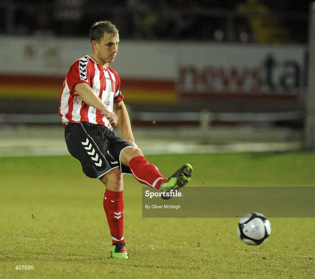 5 March 2010; Mark McChrystal, Derry City. Airtricity League, Premier Division, Derry City v Cork City Foras Co-op, Brandywell Stadium, Derry. Picture credit: Oliver McVeigh / SPORTSFILE