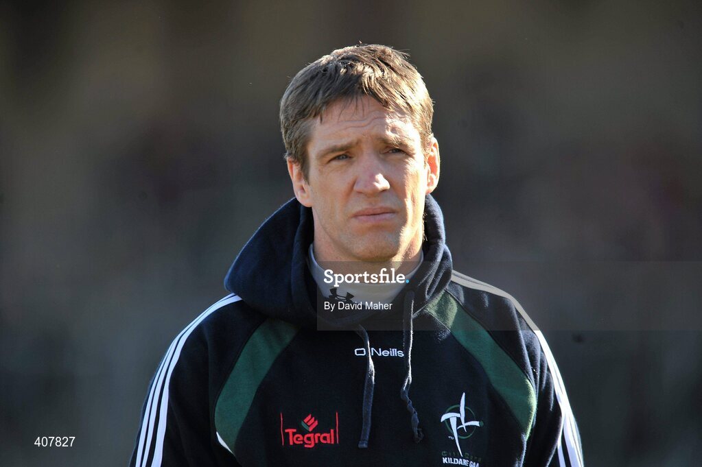 7 March 2010; Kieran McGeeney, Kildare manager. Allianz GAA Football National League, Division 2, Round 3, Kildare v Donegal, St Conleth's Park, Newbridge, Co. Kildare. Picture credit: David Maher / SPORTSFILE
