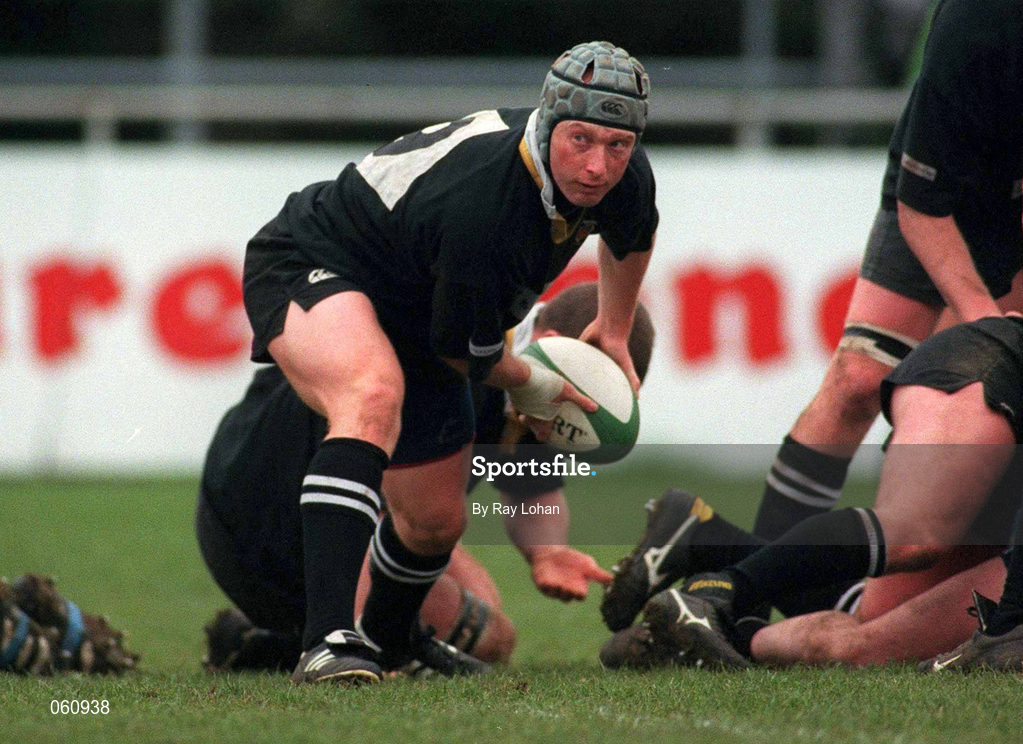 21 April 2001; Neil Doak of Ballymena during the AIB All-Ireland League Division 1 match between St Mary's College and Ballymena at Templeville Road in Dublin. Photo by Ray Lohan/Sportsfile