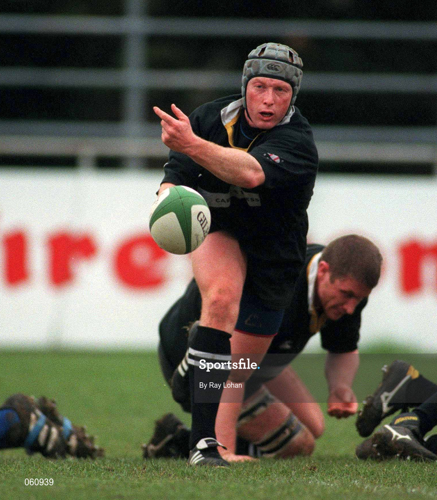 21 April 2001; Neil Doak of Ballymena during the AIB All-Ireland League Division 1 match between St Mary's College and Ballymena at Templeville Road in Dublin. Photo by Ray Lohan/Sportsfile