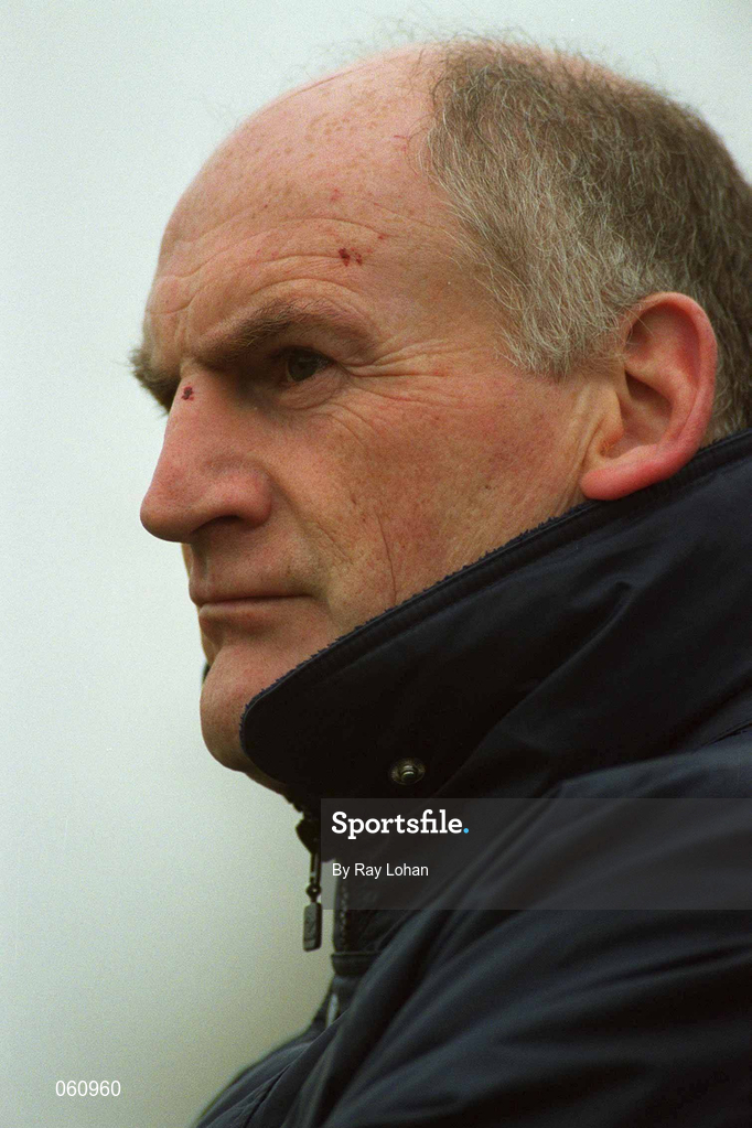 21 April 2001; St Mary's College manager Kevin Conboy during the AIB All-Ireland League Division 1 match between St Mary's College and Ballymena at Templeville Road in Dublin. Photo by Ray Lohan/Sportsfile