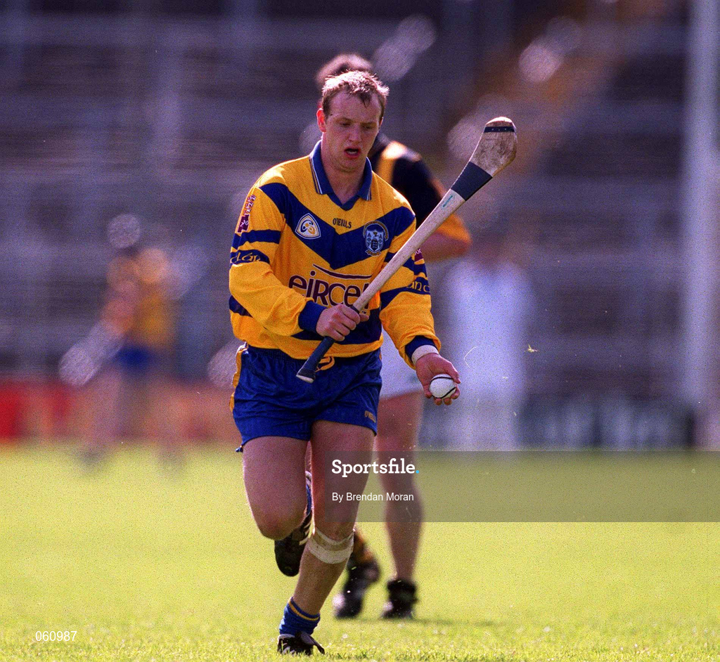 29 April 2001; Gearoid Considine of Clare during the Allianz GAA National Hurling League Division 1 Semi-Final match between Clare and Kilenny at Semple Stadium in Thurles, Tipperary. Photo by Brendan Moran/Sportsfile