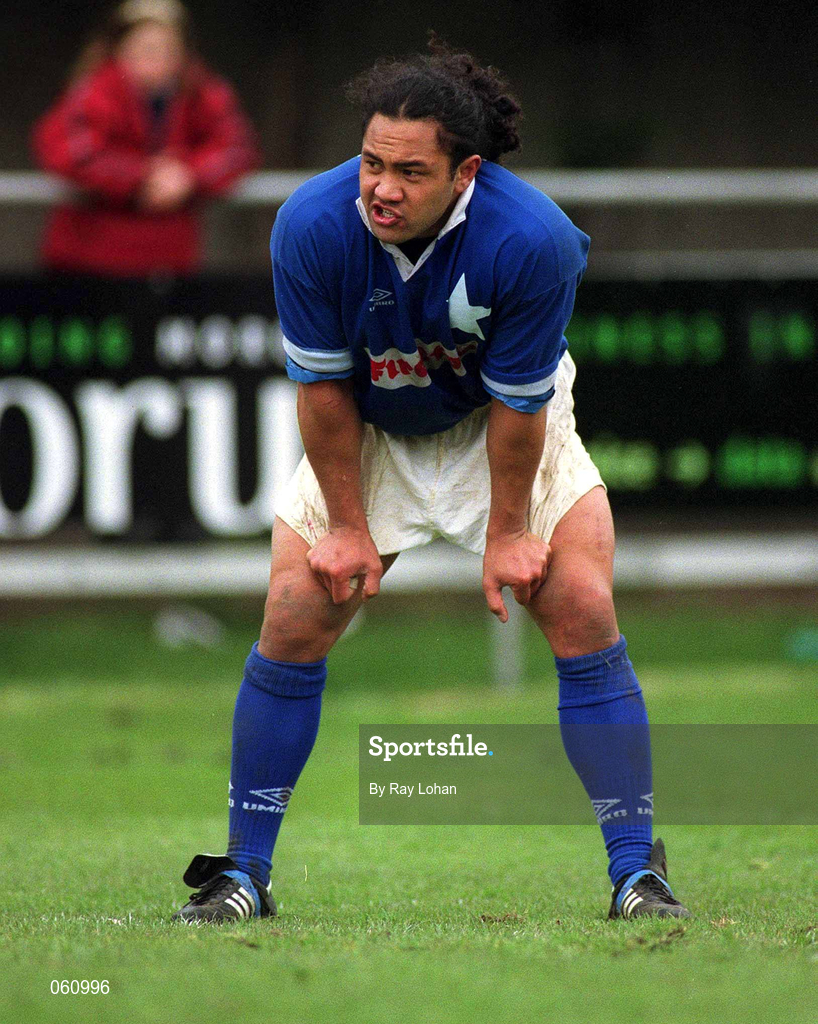 21 April 2001; Eddie Hekenui of St Mary's College during the AIB All-Ireland League Division 1 match between St Mary's College and Ballymena at Templeville Road in Dublin. Photo by Ray Lohan/Sportsfile