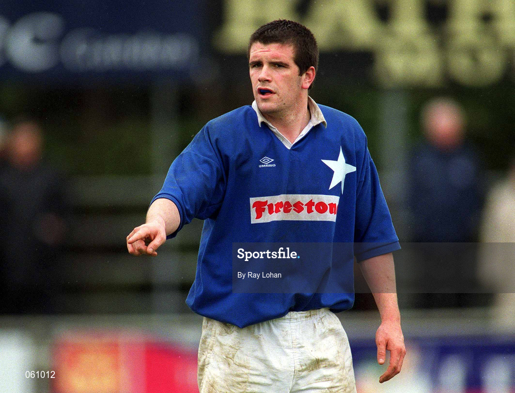 21 April 2001; Shane Jennings of St Mary's College during the AIB All-Ireland League Division 1 match between St Mary's College and Ballymena at Templeville Road in Dublin. Photo by Ray Lohan/Sportsfile