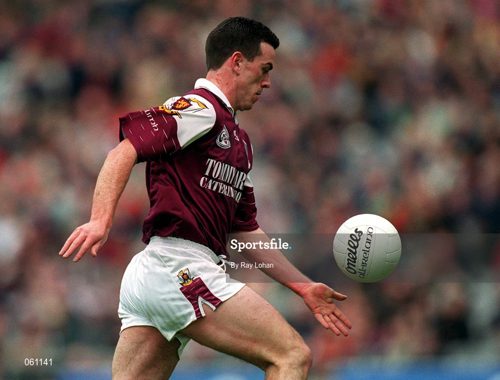 29 April 2001; Padraic Joyce of Galway during the Allianz GAA National Football League Division 1 Final match between Mayo and Galway at Croke Park in Dublin. Photo by Ray Lohan/Sportsfile