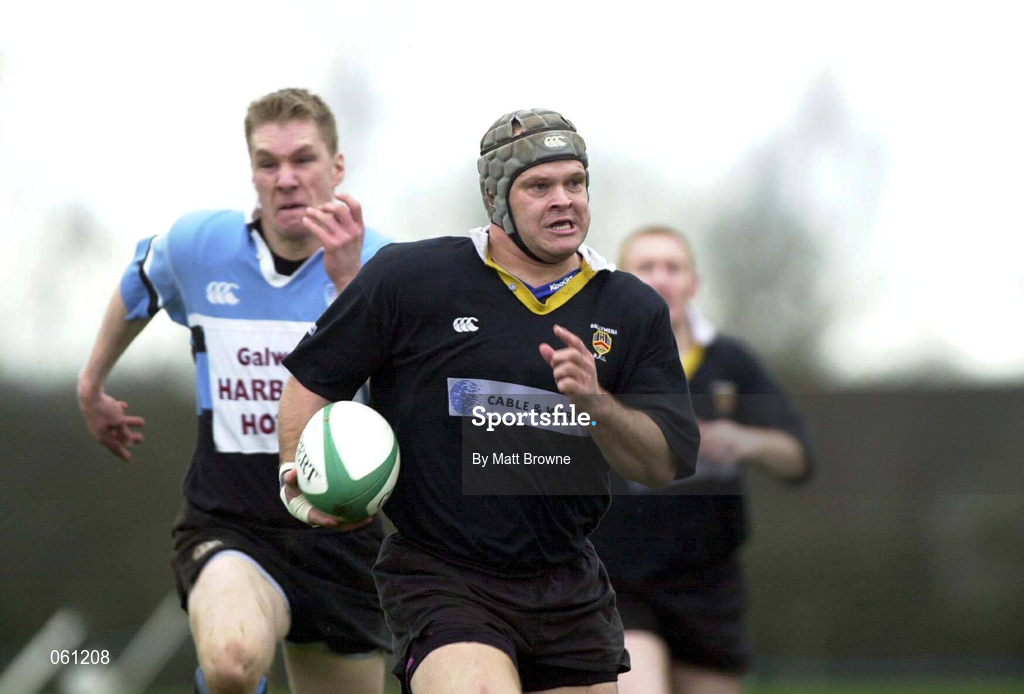 14 April 2001; Rhys Botha Ballymena during the AIB League Division One match between Ballymena and Galwegians at Ballymena Rugby Club in Antrim. Photo by Matt Browne/Sportsfile