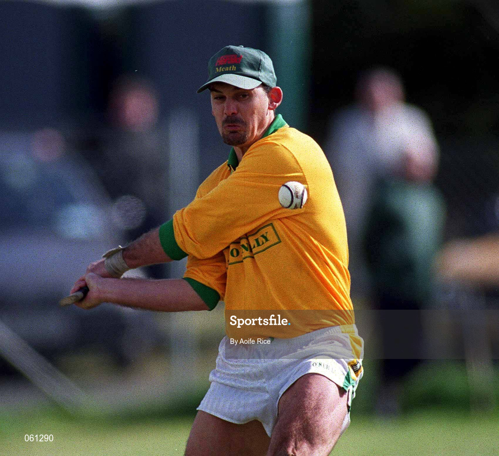 29 April 2001; Mark Gannon of Meath during the Guinness Leinster Senior Hurling Championship Preliminary Round match between Kildare and Meath at Conneff Park in Clane, Kildare. Photo by Aoife Rice/Sportsfile