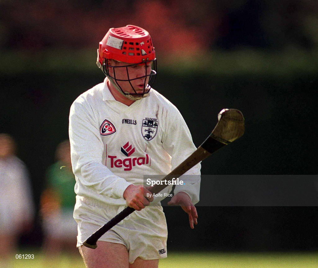 29 April 2001; Colum Buggy of Kildare during the Guinness Leinster Senior Hurling Championship Preliminary Round match between Kildare and Meath at Conneff Park in Clane, Kildare. Photo by Aoife Rice/Sportsfile