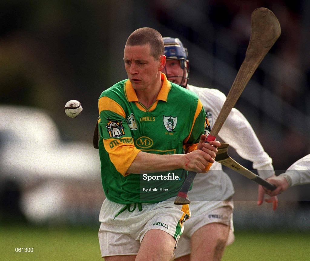 29 April 2001; Pat Potterton of Meath during the Guinness Leinster Senior Hurling Championship Preliminary Round match between Kildare and Meath at Conneff Park in Clane, Kildare. Photo by Aoife Rice/Sportsfile