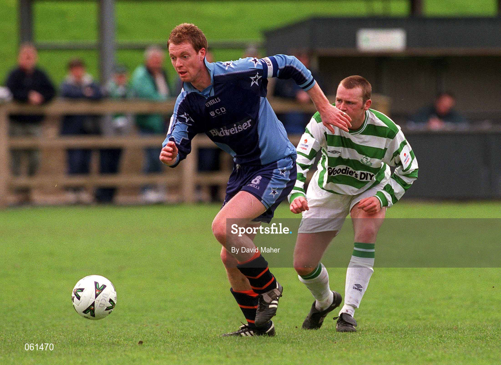 29 April 2001; Tony McDonnell of UCD during the Eircom League Premier Division match between UCD and Shamrock Rovers at Belfield Park in UCD, Dublin. Photo by David Maher/Sportsfile