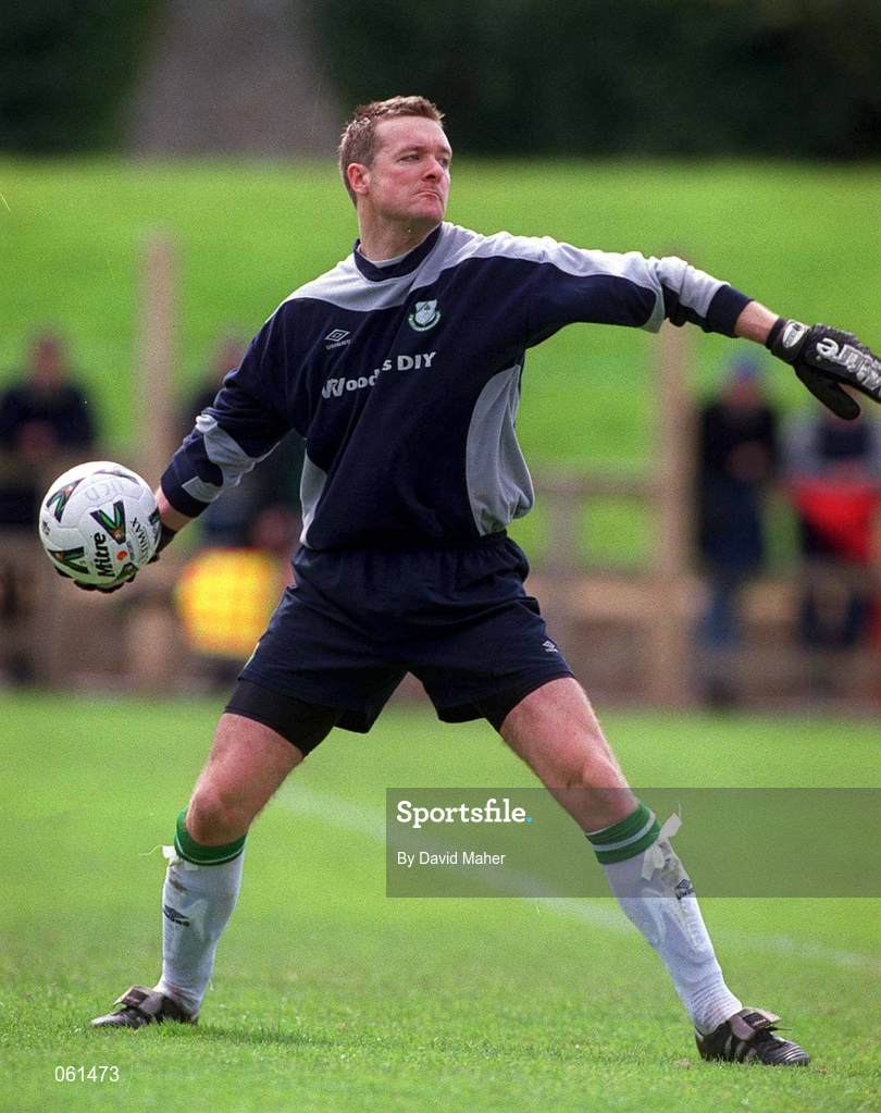 29 April 2001; Tony O'Dowd of Shamrock Rovers during the Eircom League Premier Division match between UCD and Shamrock Rovers at Belfield Park in UCD, Dublin. Photo by David Maher/Sportsfile