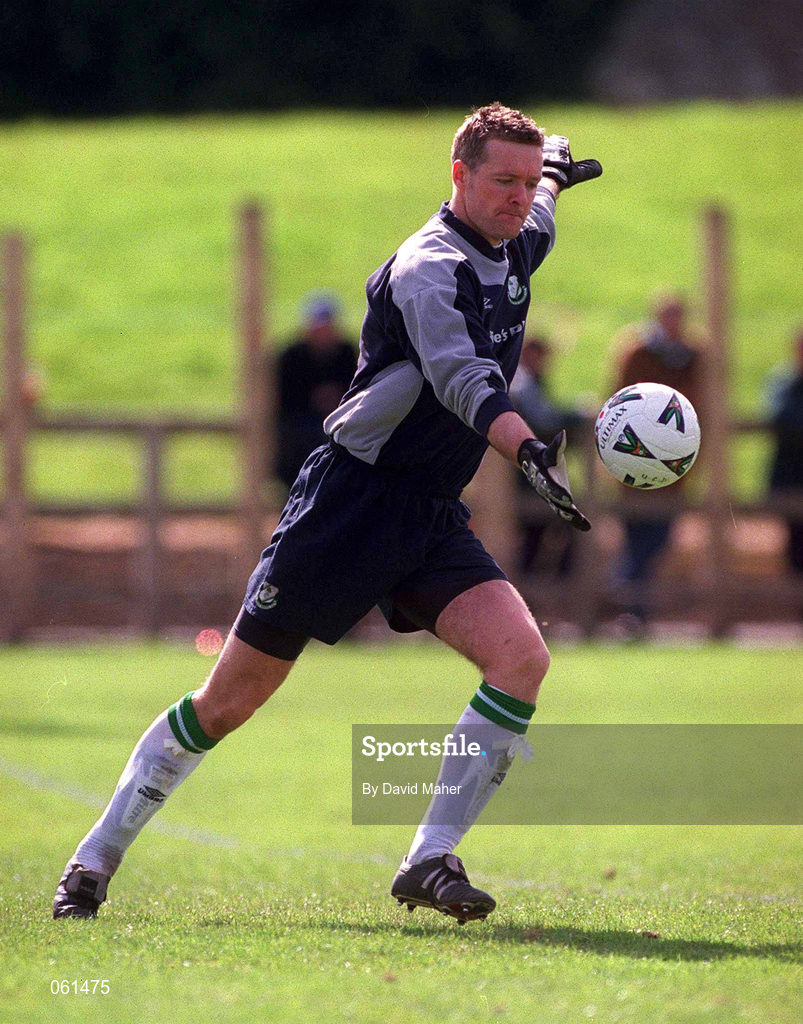 29 April 2001; Tony O'Dowd of Shamrock Rovers during the Eircom League Premier Division match between UCD and Shamrock Rovers at Belfield Park in UCD, Dublin. Photo by David Maher/Sportsfile