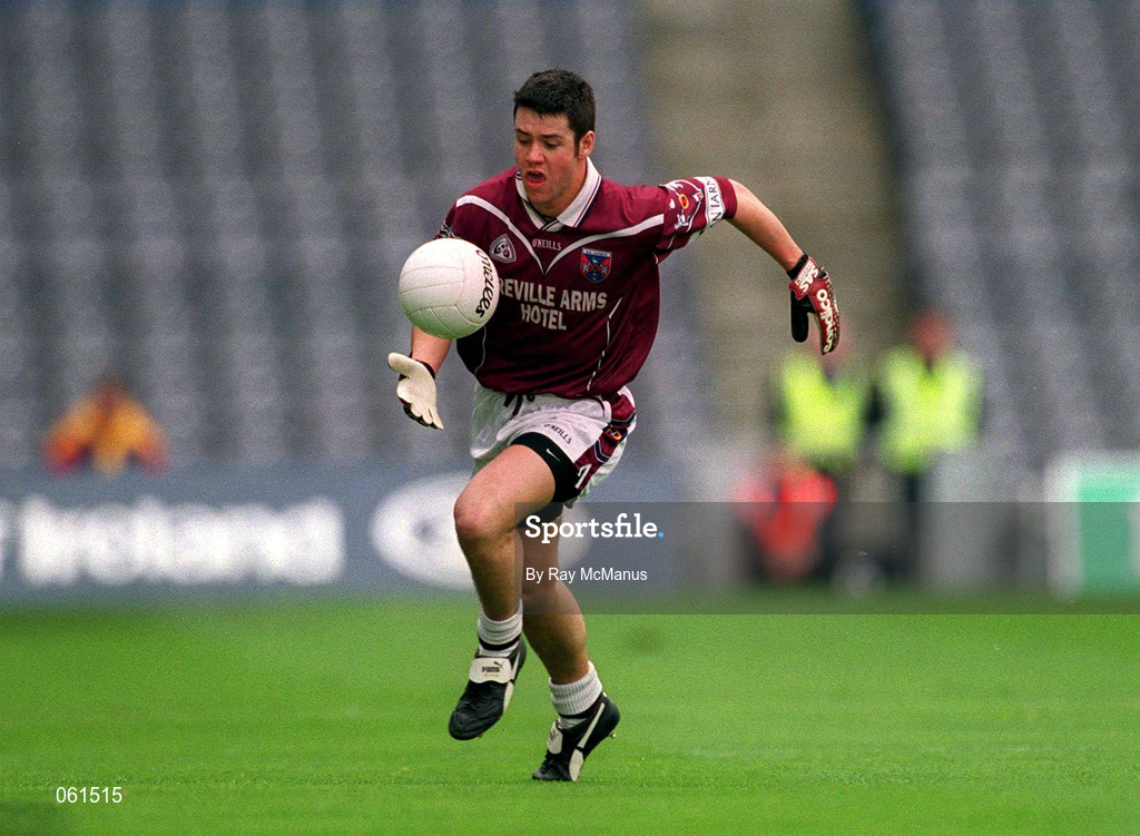 29 April 2001; Brian Morley of Westmeath during the Allianz GAA National Football League Division 2 Final match between Westmeath and Cork at Croke Park in Dublin. Photo by Ray McManus/Sportsfile