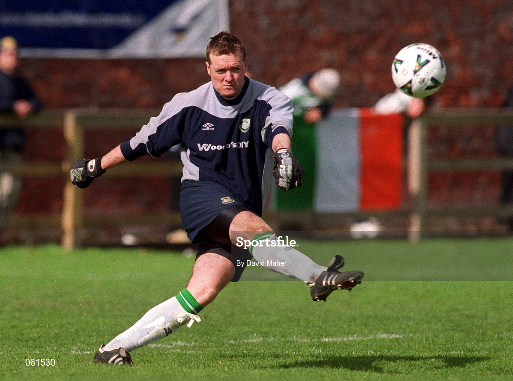 29 April 2001; Tony O'Dowd of Shamrock Rovers during the Eircom League Premier Division match between UCD and Shamrock Rovers at Belfield Park in UCD, Dublin. Photo by David Maher/Sportsfile