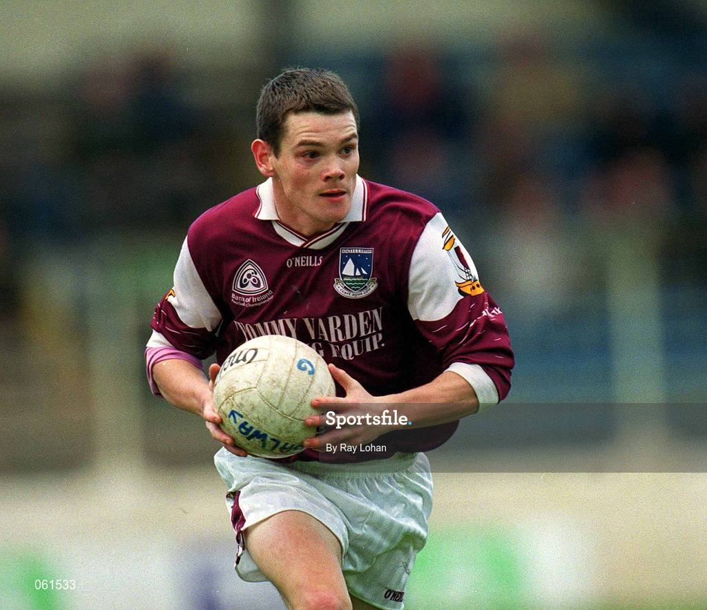 29 April 2001; Declan Meehan of Galway during the Allianz GAA National Football League Division 1 Final match between Mayo and Galway at Croke Park in Dublin. Photo by Ray Lohan/Sportsfile