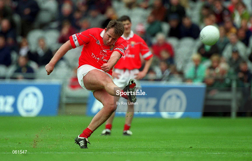 29 April 2001; Colin Corkery of Cork during the Allianz GAA National Football League Division 2 Final match between Westmeath and Cork at Croke Park in Dublin. Photo by Ray Lohan/Sportsfile
