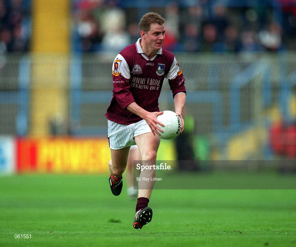 29 April 2001; Michael Donnellan of Galway during the Allianz GAA National Football League Division 1 Final match between Mayo and Galway at Croke Park in Dublin. Photo by Ray Lohan/Sportsfile