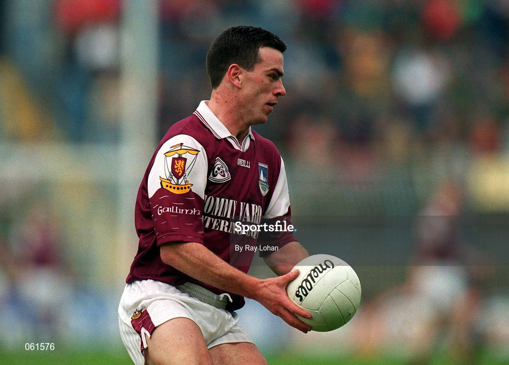29 April 2001; Padraic Joyce of Galway during the Allianz GAA National Football League Division 1 Final match between Mayo and Galway at Croke Park in Dublin. Photo by Ray Lohan/Sportsfile