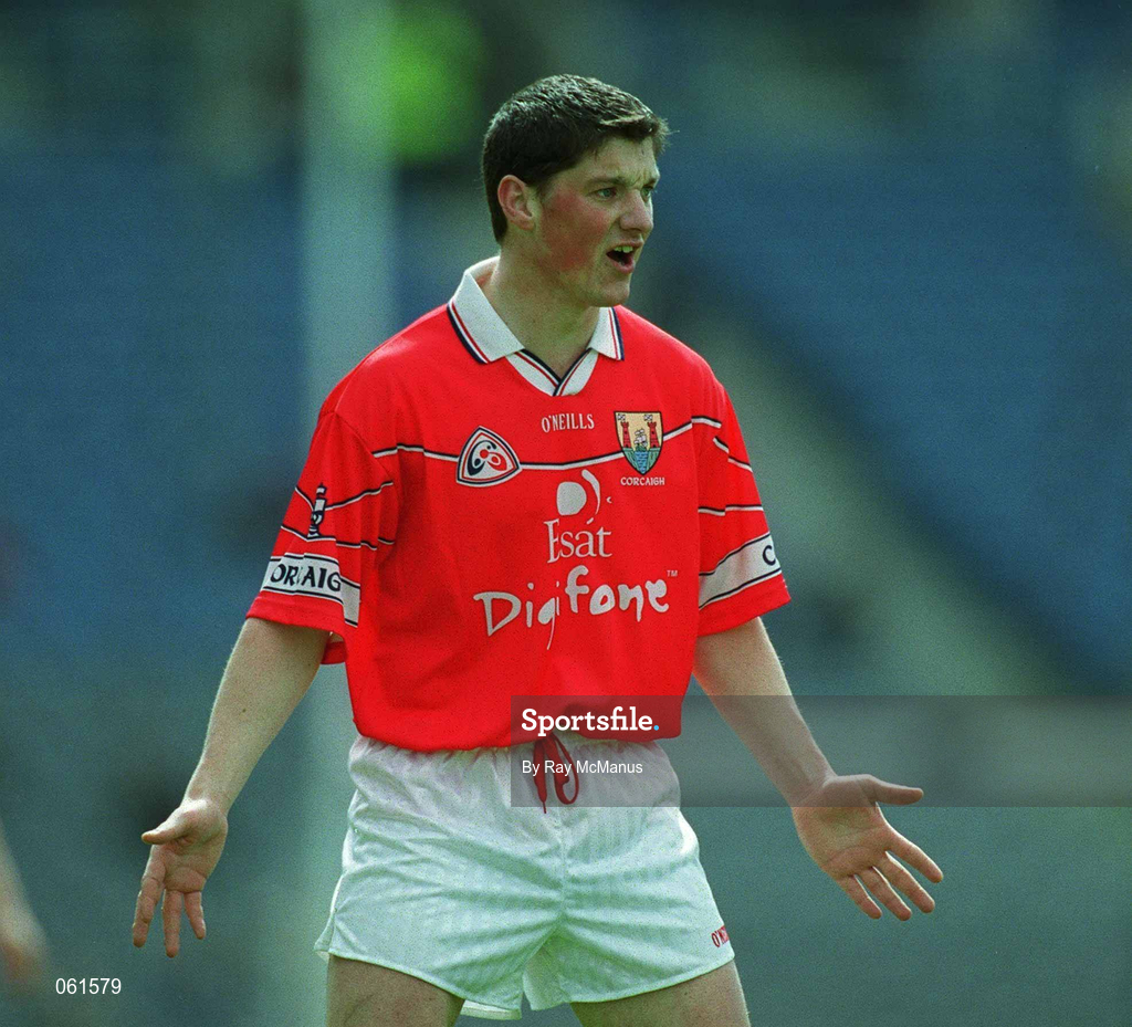 29 April 2001; Fionan Murray of Cork during the Allianz GAA National Football League Division 2 Final match between Westmeath and Cork at Croke Park in Dublin. Photo by Ray McManus/Sportsfile