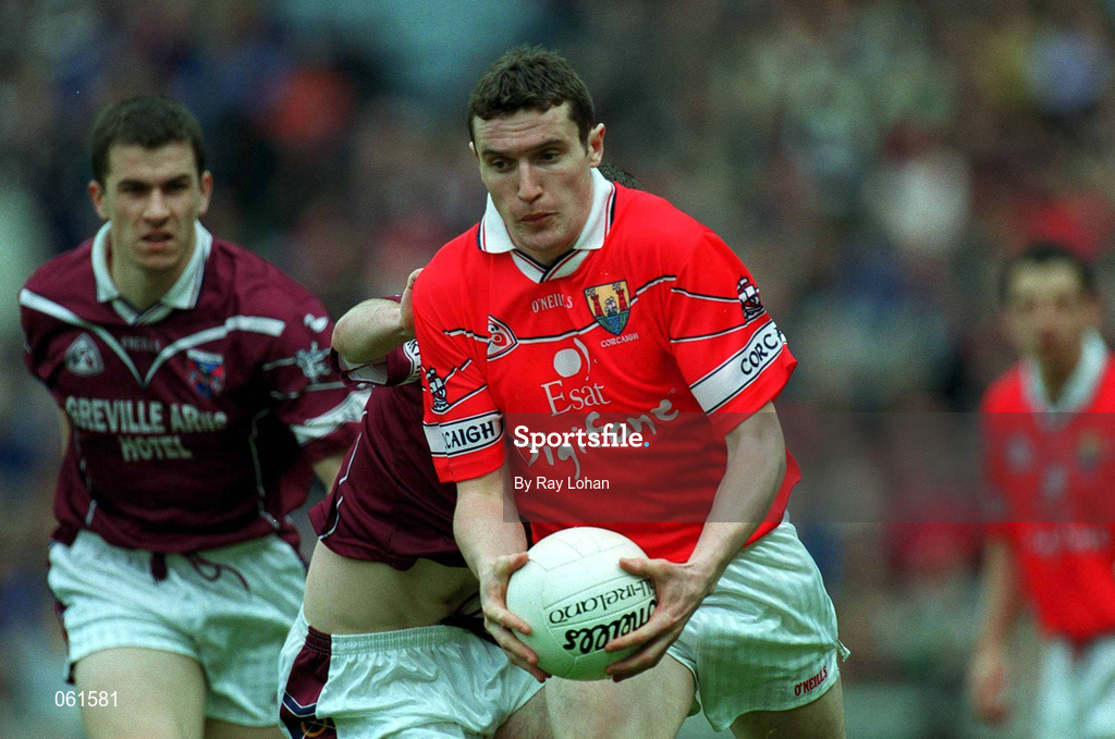 29 April 2001; Graham Canty of Cork during the Allianz GAA National Football League Division 2 Final match between Westmeath and Cork at Croke Park in Dublin. Photo by Ray Lohan/Sportsfile