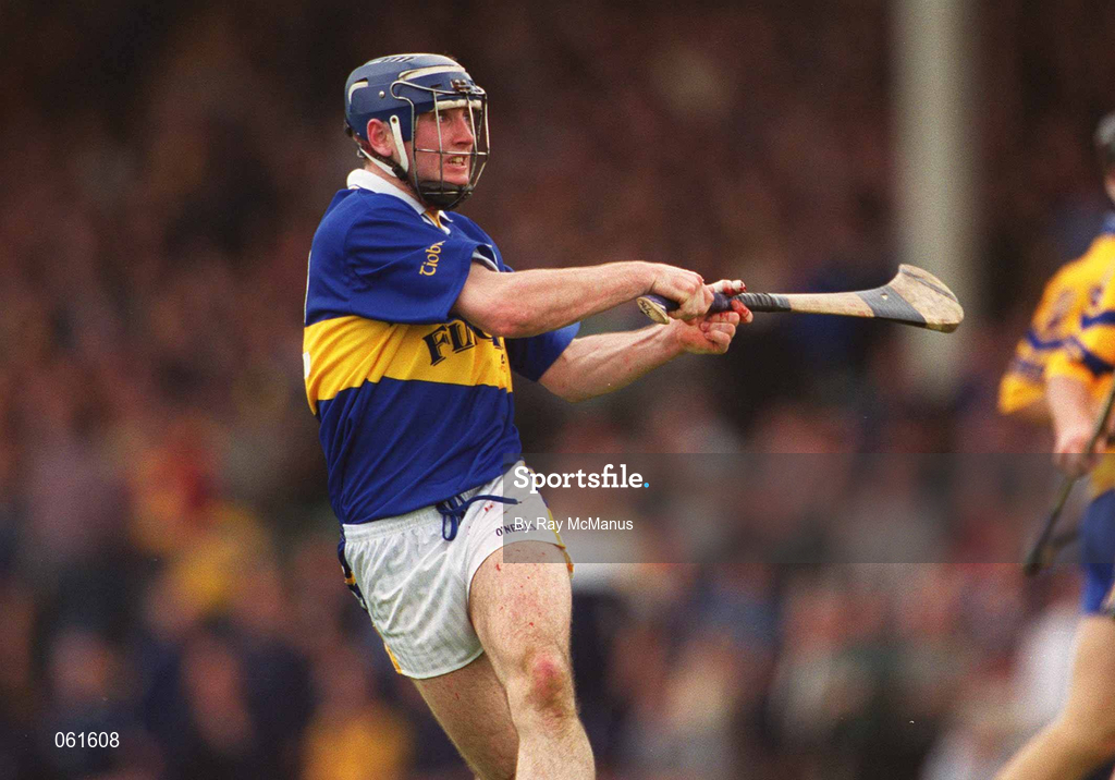 6 May 2001; Eoin Kelly of Tipperary during the Allianz National Hurling League Final match between Tipperary and Clare at the Gaelic Grounds in Limerick. Photo by Ray McManus/Sportsfile
