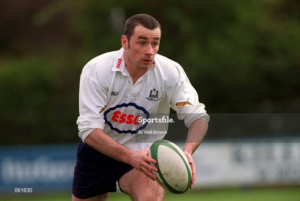 29 April 2001; Derek Dillon of Cork Constitution during the AIB All-Ireland League Rugby Division 1 match between Clontarf and Cork Constitution at Castle Avenue in Dublin. Photo by Matt Browne/Sportsfile
