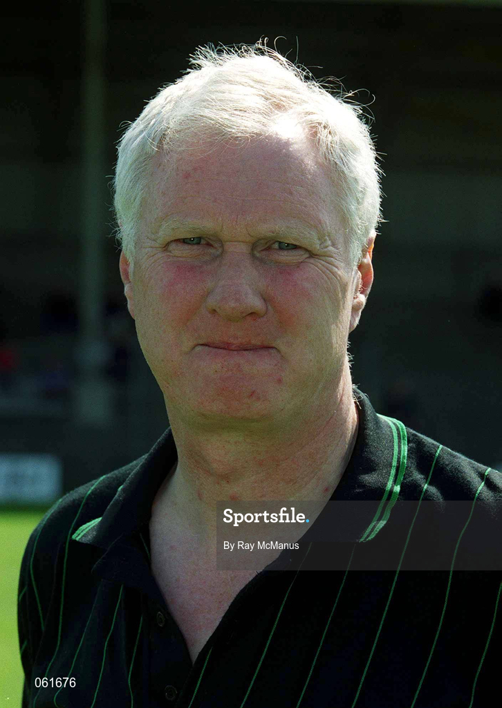 6 May 2001; Linesman John Kirwan before the Allianz National Hurling League Final match between Tipperary and Clare at the Gaelic Grounds in Limerick. Photo by Ray McManus/Sportsfile