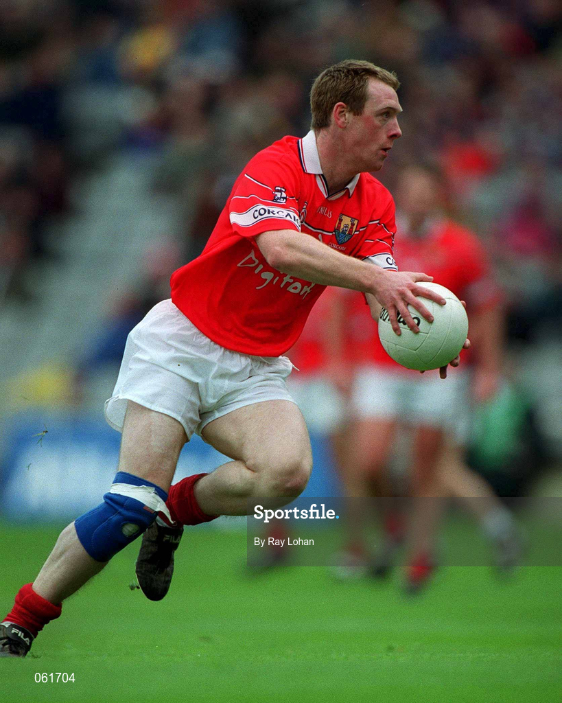 29 April 2001; Philip Clifford of Cork during the Allianz GAA National Football League Division 2 Final match between Westmeath and Cork at Croke Park in Dublin. Photo by Ray Lohan/Sportsfile