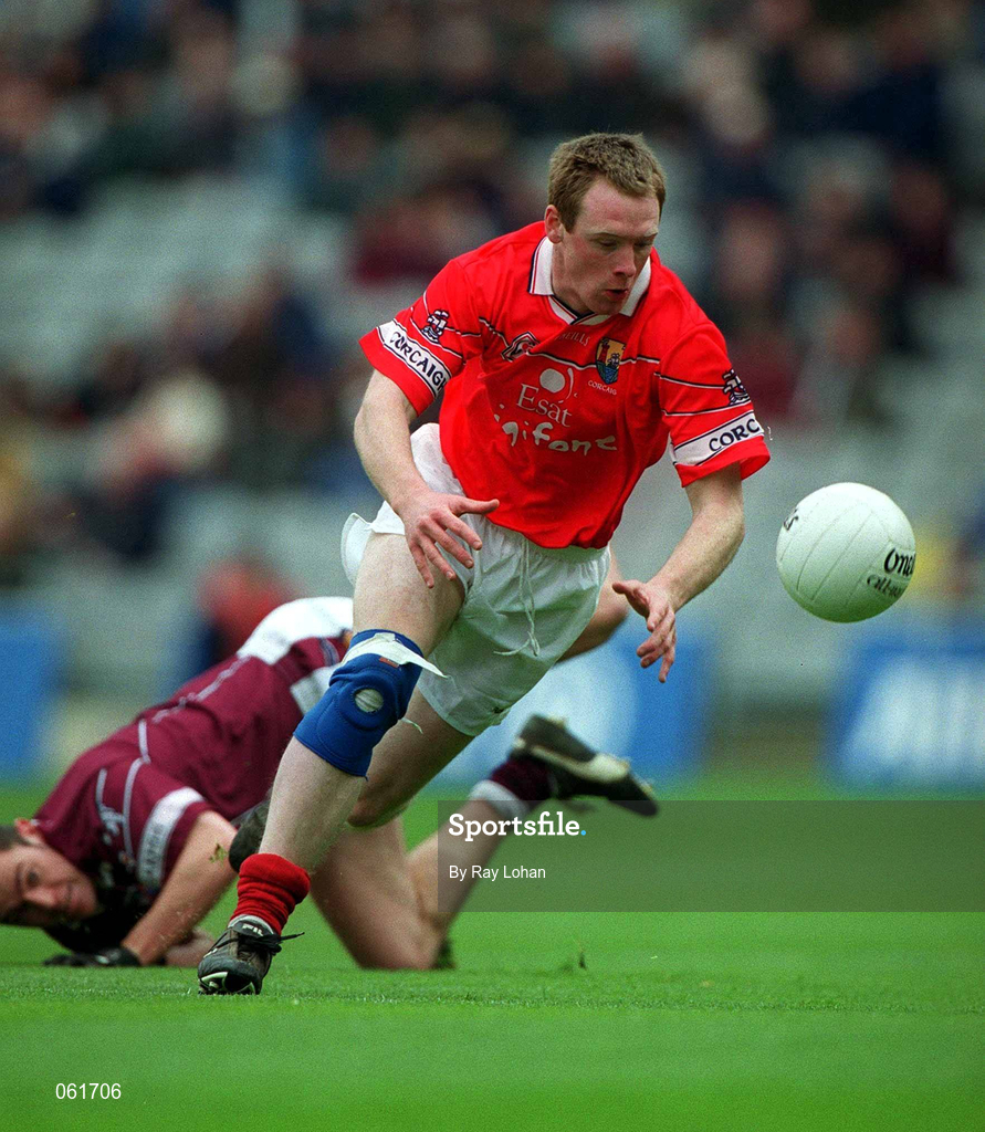 29 April 2001; Philip Clifford of Cork during the Allianz GAA National Football League Division 2 Final match between Westmeath and Cork at Croke Park in Dublin. Photo by Ray Lohan/Sportsfile