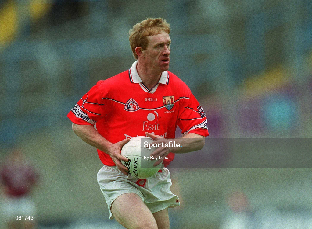 29 April 2001; Aidan Dorgan of Cork during the Allianz GAA National Football League Division 2 Final match between Westmeath and Cork at Croke Park in Dublin. Photo by Ray Lohan/Sportsfile *** Local Caption ***