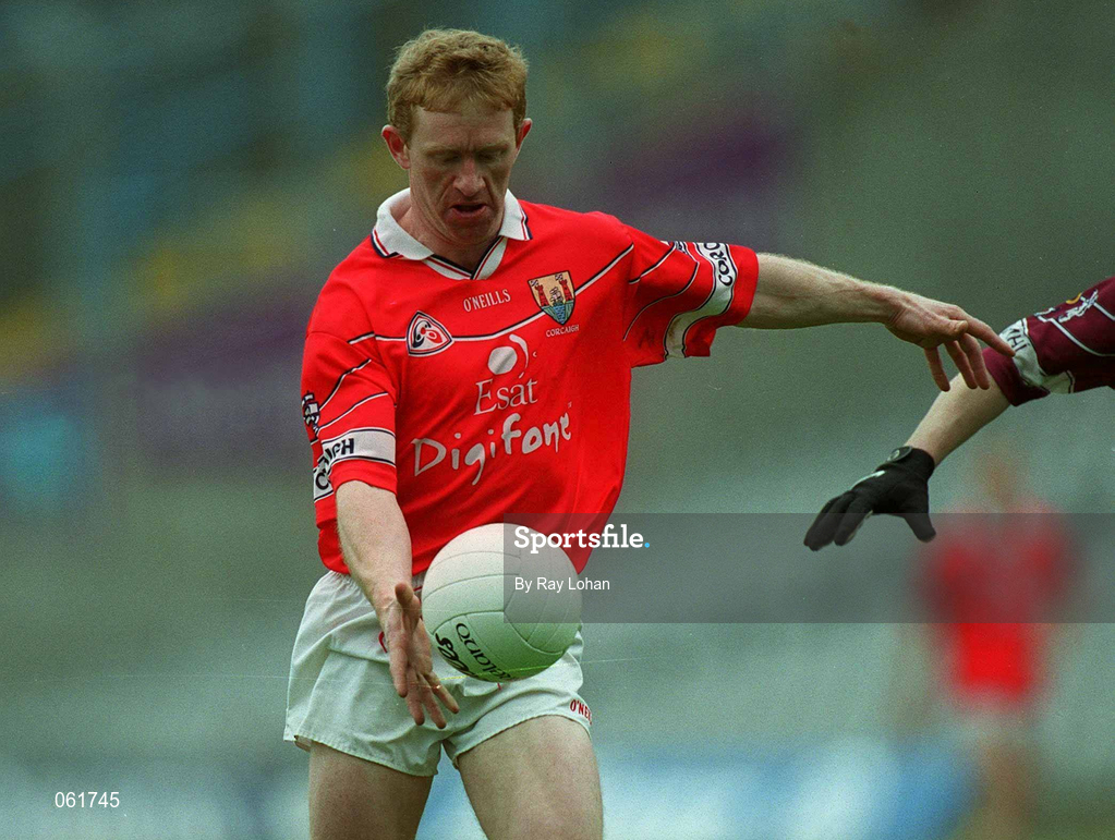 29 April 2001; Aidan Dorgan of Cork during the Allianz GAA National Football League Division 2 Final match between Westmeath and Cork at Croke Park in Dublin. Photo by Ray Lohan/Sportsfile