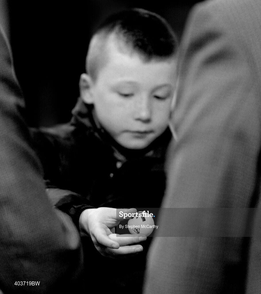 19 February 2010; A general view of the draws for the National Senior Boxing Championships. National Senior Boxing Championships Draws, Ringside Club, National Stadium, Dublin. Picture credit: Stephen McCarthy / SPORTSFILE