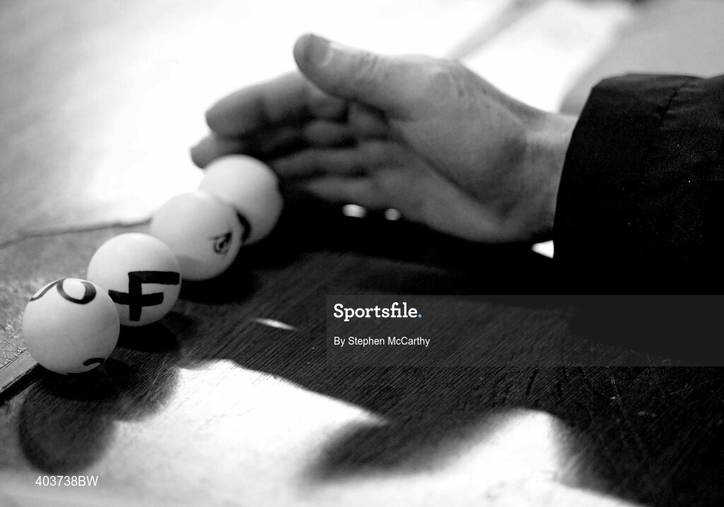 19 February 2010; A general view of the draws for the National Senior Boxing Championships. National Senior Boxing Championships Draws, Ringside Club, National Stadium, Dublin. Picture credit: Stephen McCarthy / SPORTSFILE