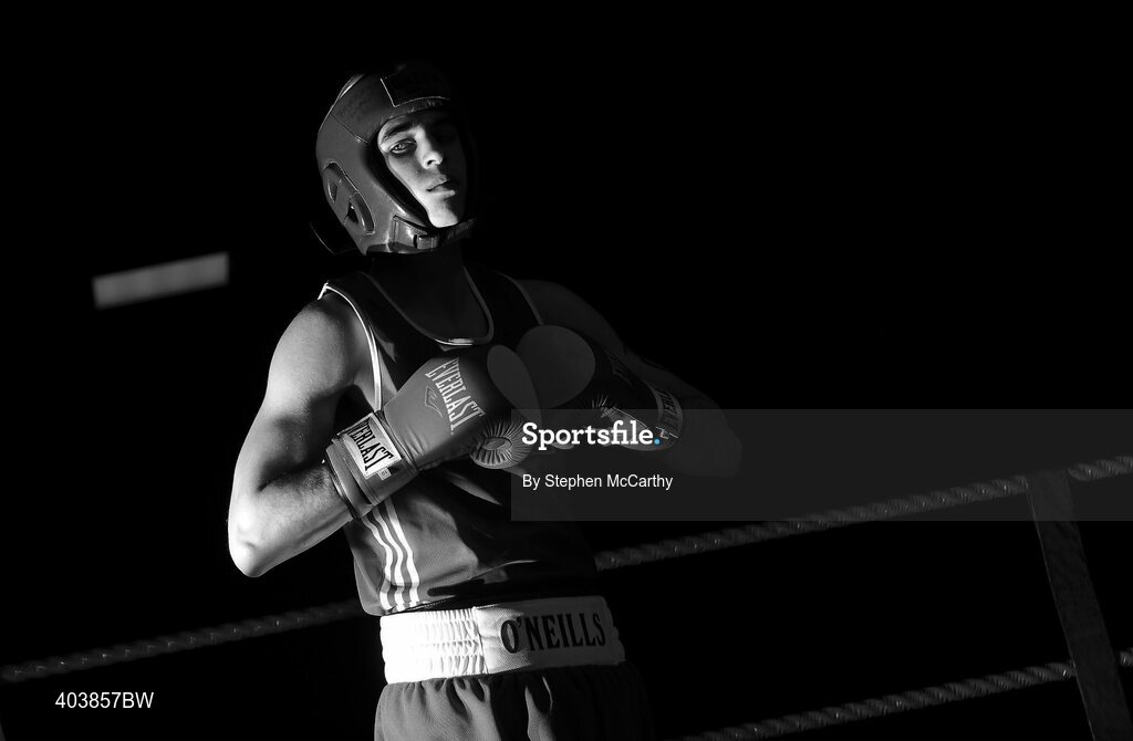 19 February 2010; Craig Renwick ahead of his Novice 75kg bout with Darran Dunford. National Mens and Womens Elite National Boxing Championships, Preliminary Rounds. National Stadium, Dublin. Picture credit: Stephen McCarthy / SPORTSFILE