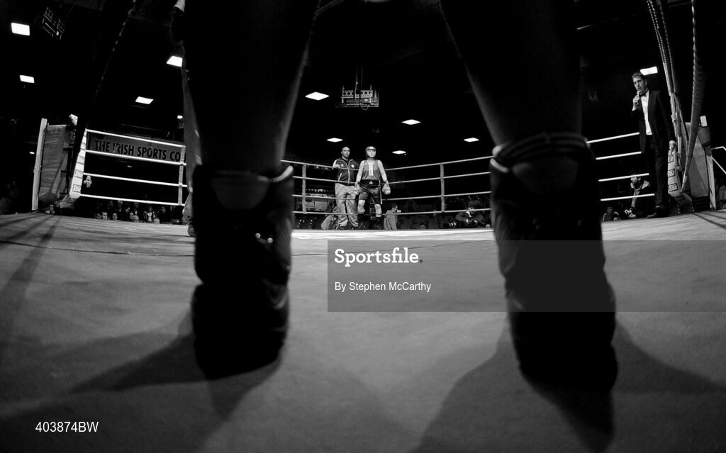 19 February 2010; A general view during the National Mens and Womens Elite National Boxing Championships, Preliminary Rounds. National Stadium, Dublin. Picture credit: Stephen McCarthy / SPORTSFILE