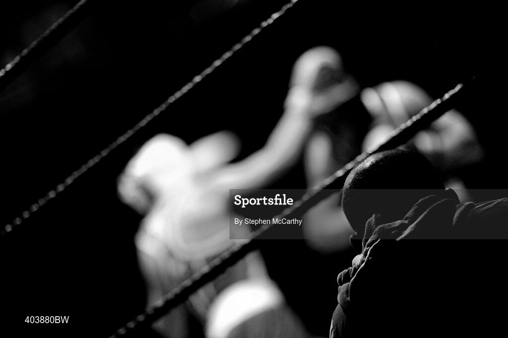 19 February 2010; A general view during the National Mens and Womens Elite National Boxing Championships, Preliminary Rounds. National Stadium, Dublin. Picture credit: Stephen McCarthy / SPORTSFILE