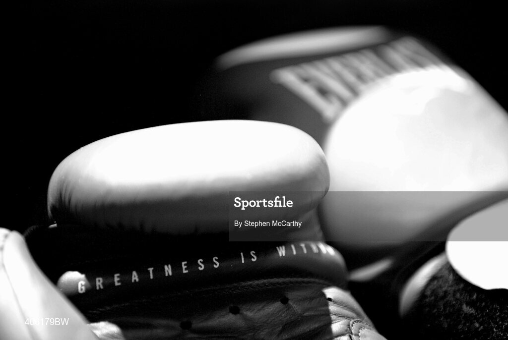 27 February 2010; A general view of boxing gloves. National Mens Elite Championships Semi-Finals - Saturday, National Stadium, Dublin. Picture credit: Stephen McCarthy / SPORTSFILE