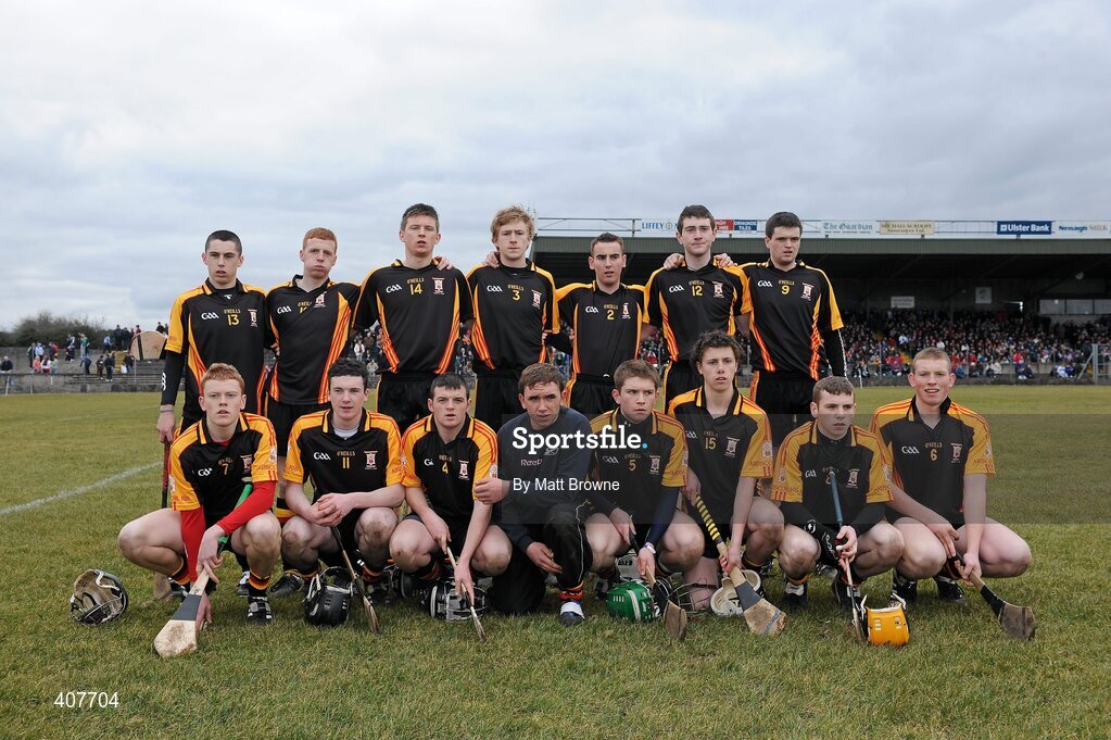 6 March 2010; The Ard Scoil Ris team. Harty Cup Final replay, Thurles CBS v Ard Scoil Ris, McDonagh Park, Nenagh, Co. Tipperary. Picture credit: Matt Browne / SPORTSFILE