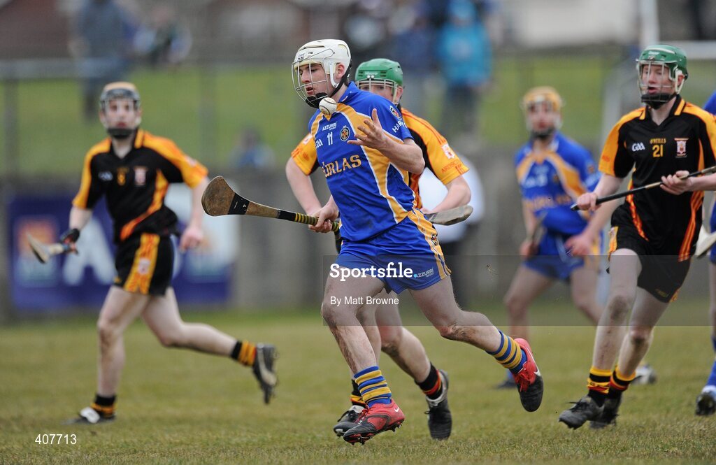 6 March 2010; Philip Loody, Thurles CBS, in action against  Ard Scoil Ris. Harty Cup Final replay, Thurles CBS v Ard Scoil Ris, McDonagh Park, Nenagh, Co. Tipperary. Picture credit: Matt Browne / SPORTSFILE