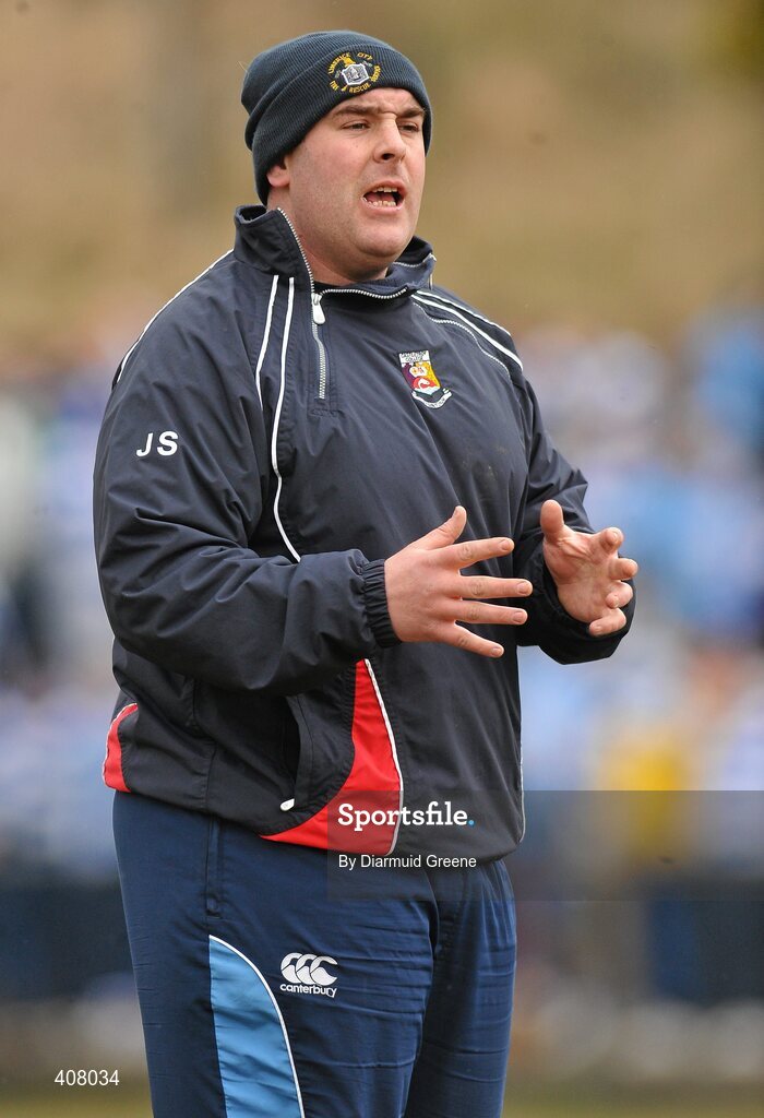 3 March 2010; Castletroy head coach John Staunton. Avonmore Munster Rugby Schools Senior Cup Semi-Final, Rockwell v Castletroy College, Clanwilliam Park, Tipperary Town, Tipperary. Picture credit: Diarmuid Greene / SPORTSFILE