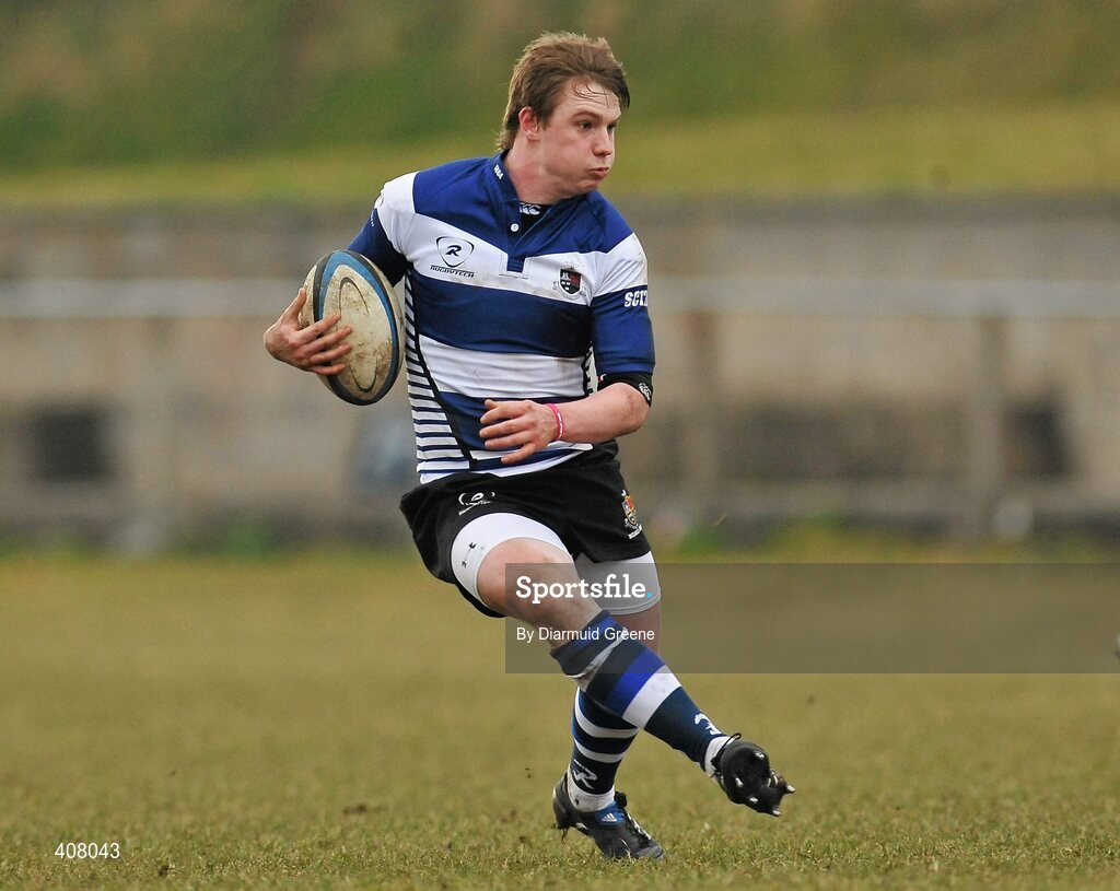 3 March 2010; Shaun Horgan, Rockwell. Avonmore Munster Rugby Schools Senior Cup Semi-Final, Rockwell v Castletroy College, Clanwilliam Park, Tipperary Town, Tipperary. Picture credit: Diarmuid Greene / SPORTSFILE