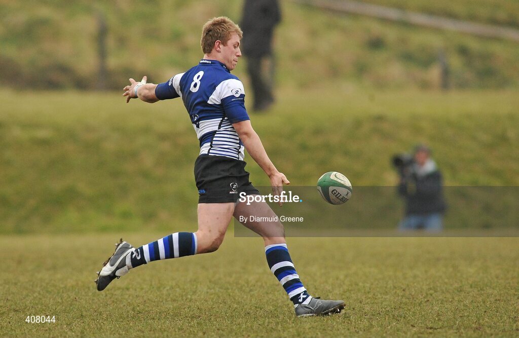 3 March 2010; Luke Cahill, Rockwell. Avonmore Munster Rugby Schools Senior Cup Semi-Final, Rockwell v Castletroy College, Clanwilliam Park, Tipperary Town, Tipperary. Picture credit: Diarmuid Greene / SPORTSFILE