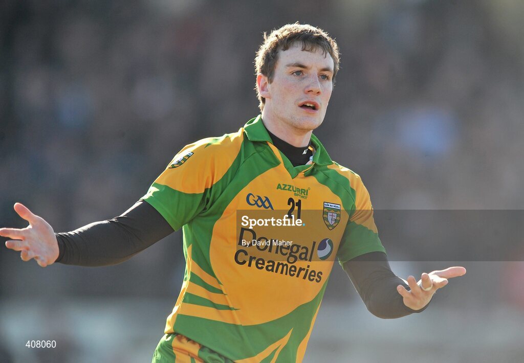 7 March 2010; Leo McLoone, Donegal. Allianz GAA Football National League, Division 2, Round 3, Kildare v Donegal, St Conleth's Park, Newbridge, Co. Kildare. Picture credit: David Maher / SPORTSFILE